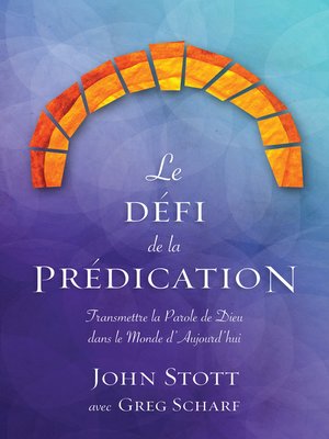 cover image of Le défi de la prédication